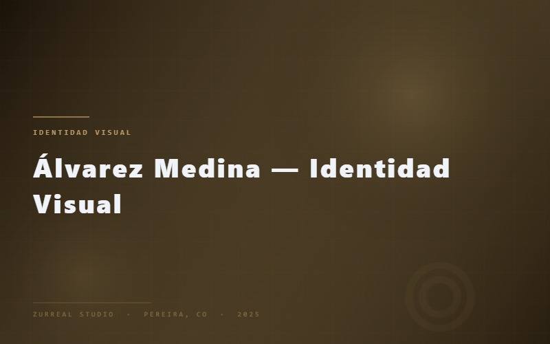 Álvarez Medina — Identidad Visual